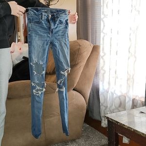 American eagle stretch skinny jeans